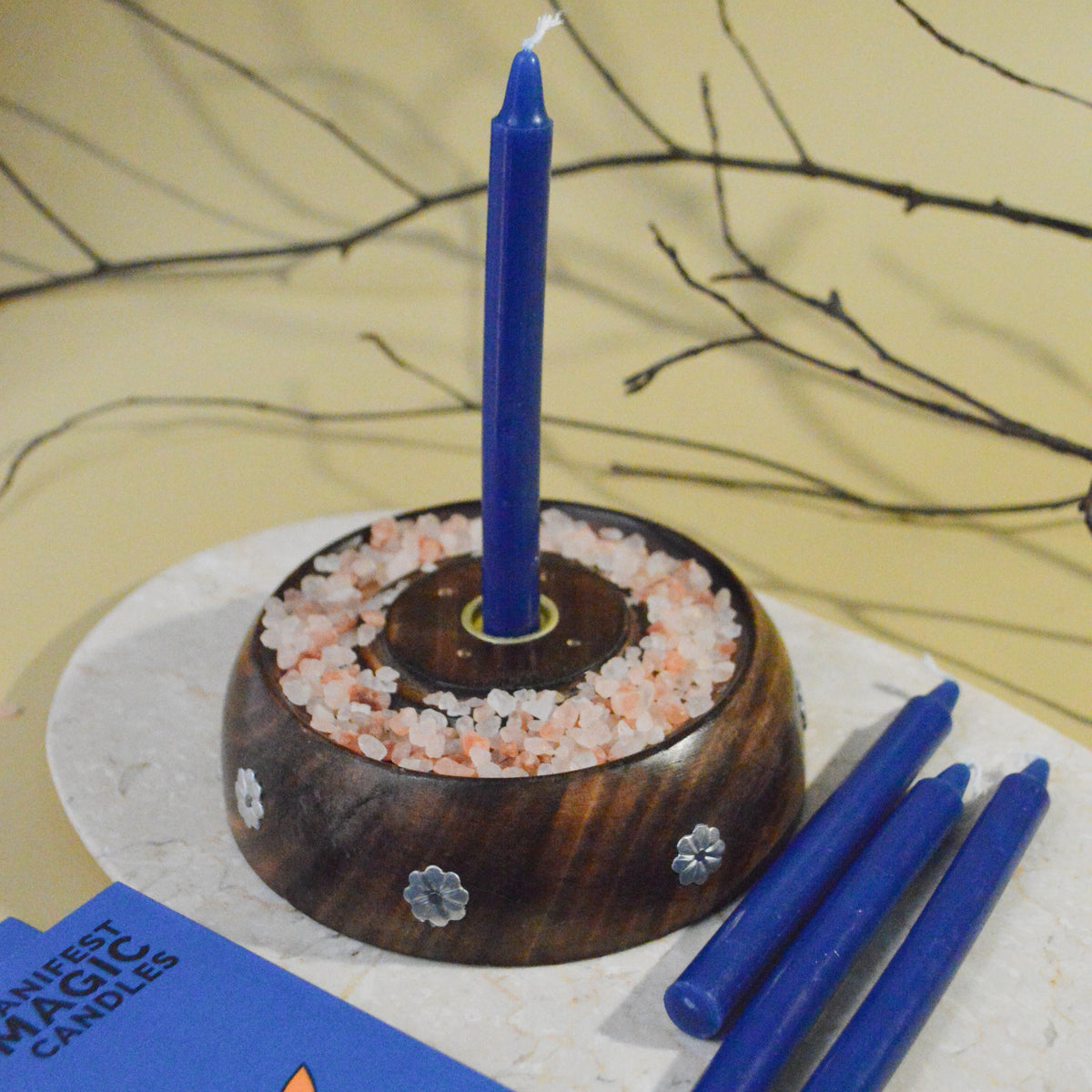 12 Soya ritual candles BLUE 💙