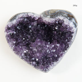 Amethyst geode "HEART"